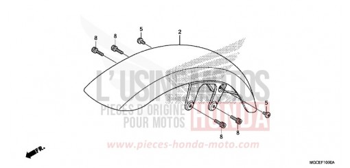 KOTFLUEGEL, VORNE CB1100AE de 2014